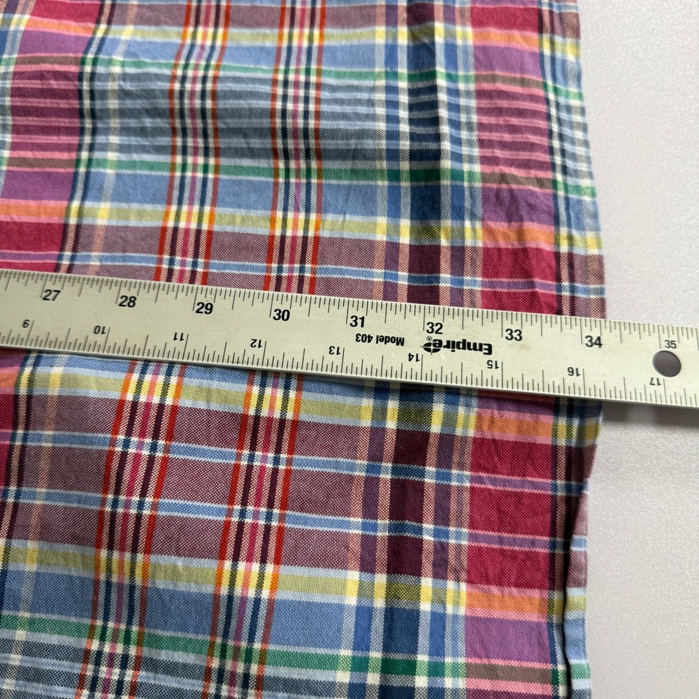 Ralph Lauren Button Down Shirt Mens‎ XLT Blue Red Plaid Long Sleeve Pony Oxford - Picture 8 of 9